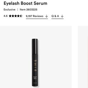 NIB DIME Eyelash Boost Serum